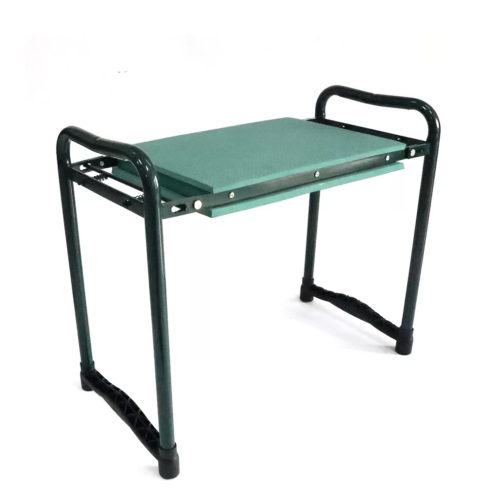 Rodillador de jardín de servicio pesado y asiento